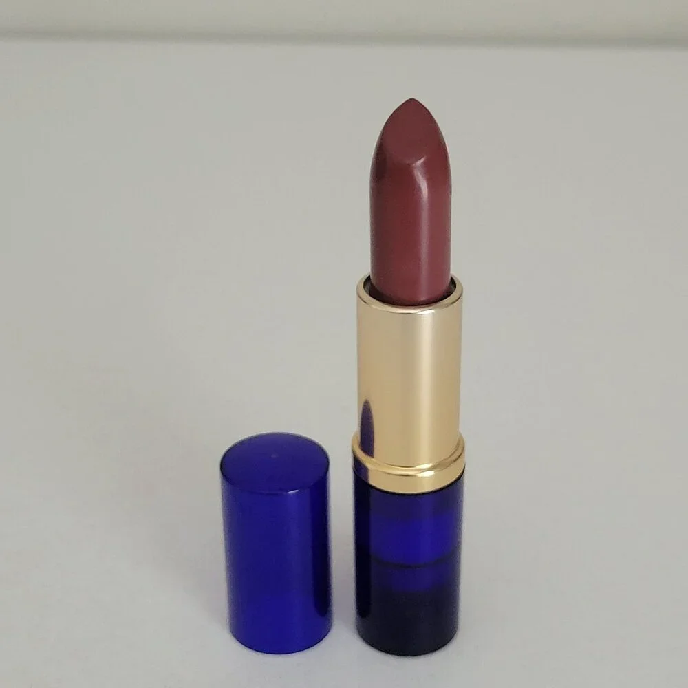 Estee Lauder All Day Lipstick HK PLUMWOOD Blue Tube USA Made NEW without Box